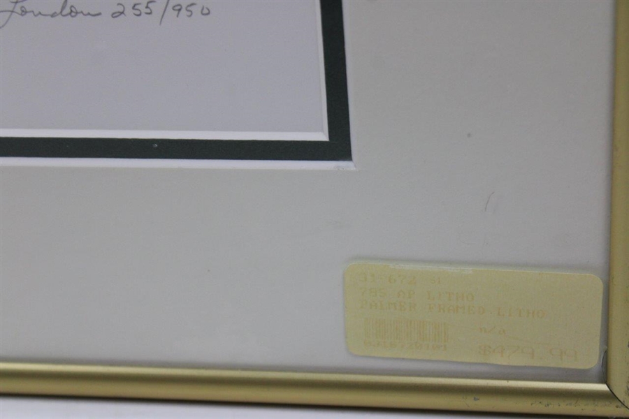 Arnold Palmer Ltd Ed 'News of the World' Lithograph 255/940 - Framed