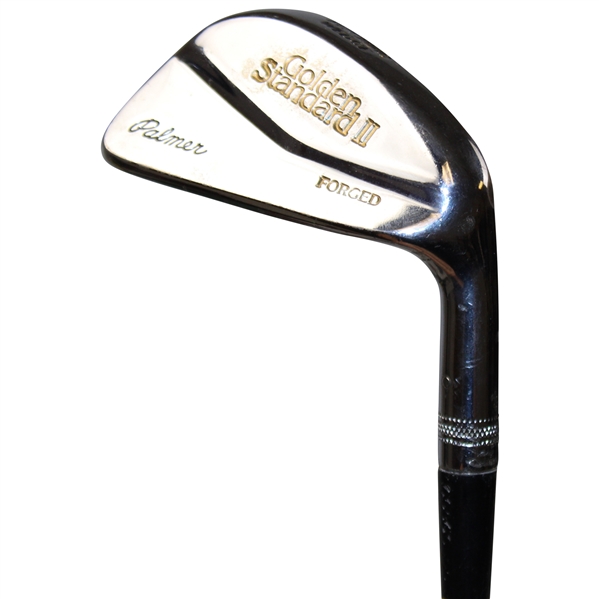 Arnold Palmer's Personal c.1984 Used Golden Standard II Forged Pitching Wedge