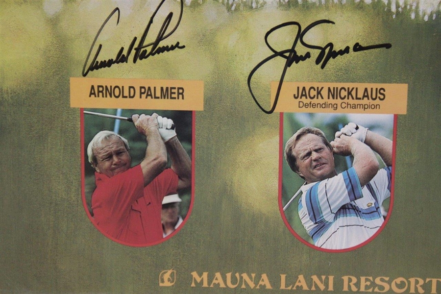 Palmer, Nicklaus, Trevino & Rodriguez Signed 1992 Senior Skins Game Poster JSA ALOA