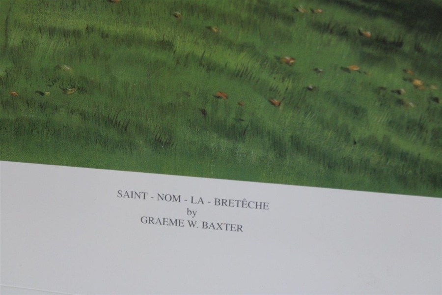 Saint Nom La Breteche Ltd Ed Print Signed Graeme Baxter Print #136/500