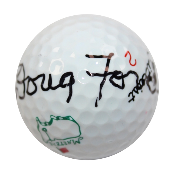 Doug Ford Signed Titleist Masters Logo Golf Ball JSA ALOA