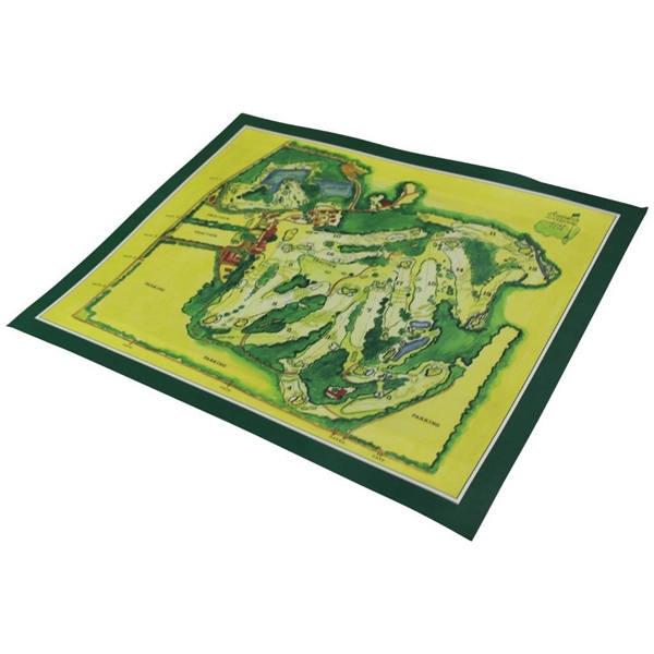 Augusta National Golf Club Aerial View Vibrant Color Poster