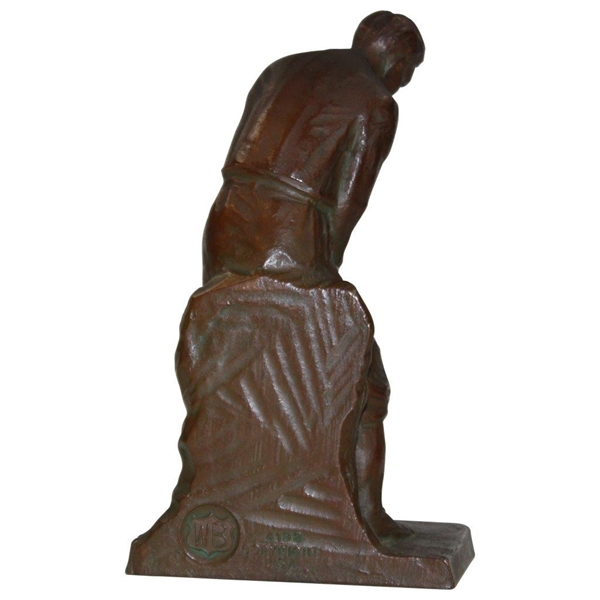 WB 4192 Bronze Golfer Mini Statue