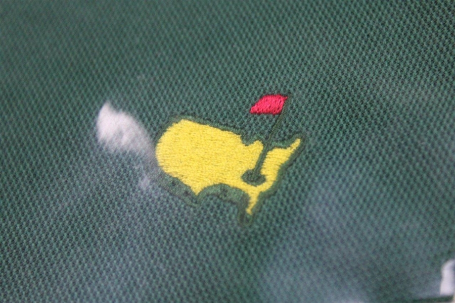 Masters Tournament Tech Pine Green Golf Shirt in Original Packaging - Size 1X