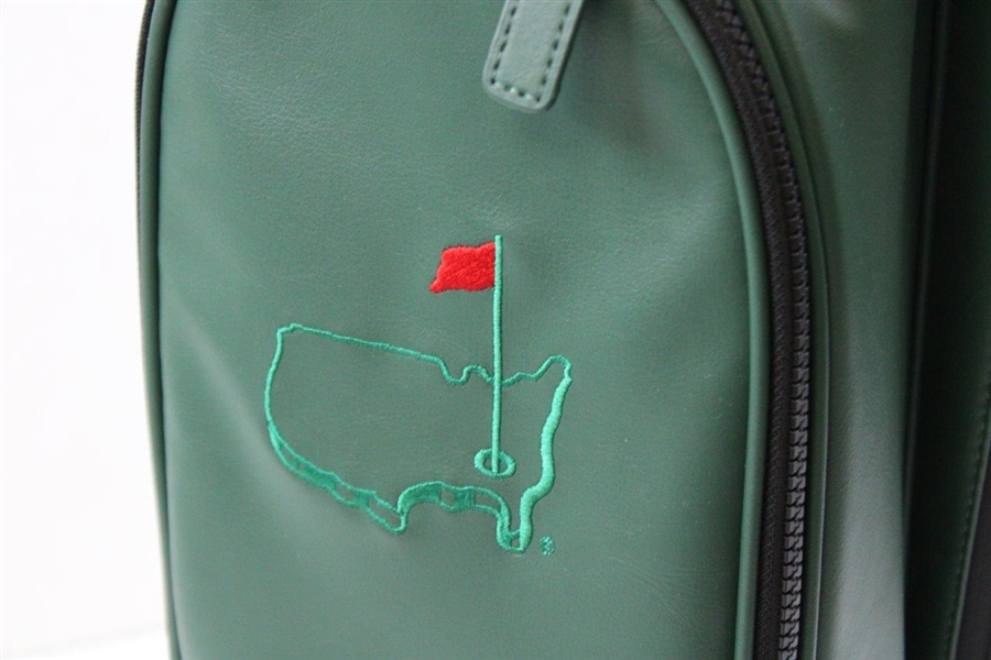 Augusta National Golf Club Masters Logo Leather Full Size Golf Stand Bag - New & Unused