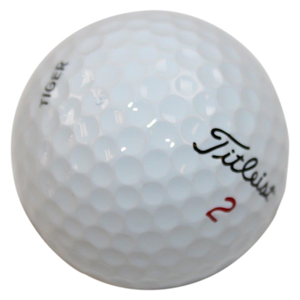 Tiger Woods' Personal Titleist Professional 90 Golf Ball with Box