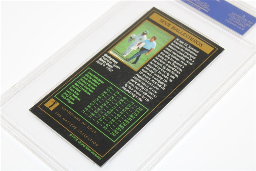 Seve Ballesteros Signed Masters Collection 1998 Champions of Golf Card PSA/DNA #82012382