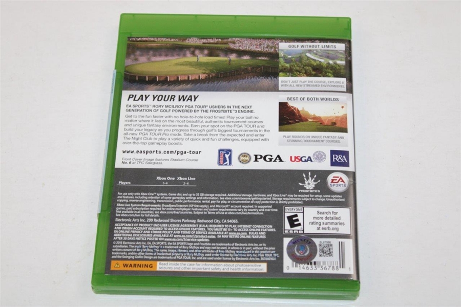 Rory McIlroy Signed Rory McIlroy PGA Tour Video Game Beckett #BL67066