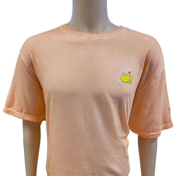 Masters Georgia Peach Ice Cream Sandwich Concessions Icons Garment Dyed T-Shirt - Size Large