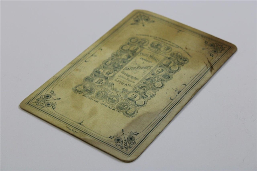 c.1900/1910's Original Lytham/ St. Annes Cabinet Card Photograph