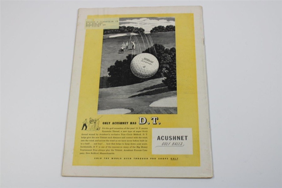 Ben Hogan Twice Signed 1949 Golfing Magazine JSA #NN57417