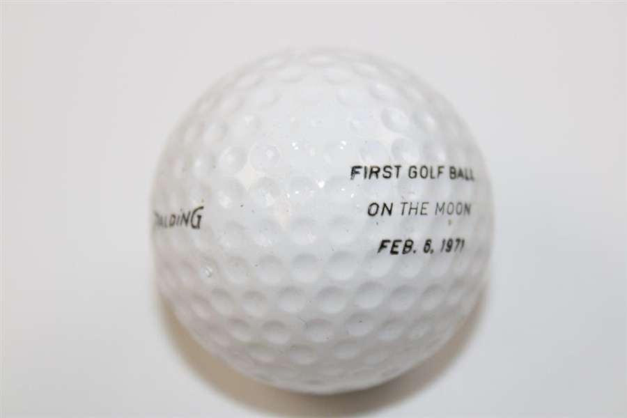 1971 Spalding Moon Golf Ball With Box