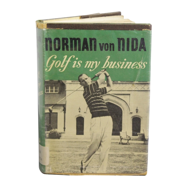 1956 'Golf Is My Business' Book by Norman von Nilda