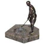 Unmarked Knickered Golfer Ash Tray/Statue