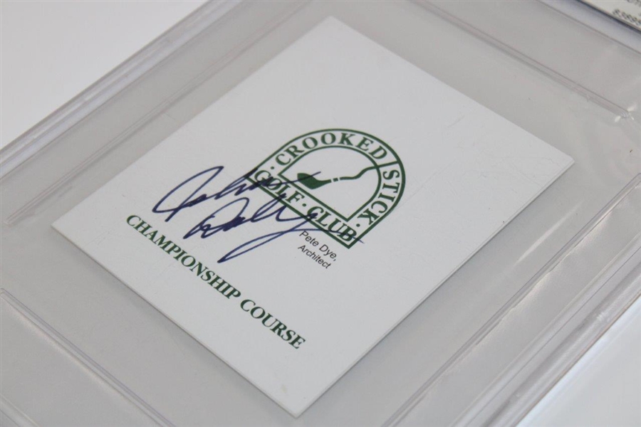 John Daly Signed Crooked Stick Golf Club Scorecard PSA/DNA #83895126