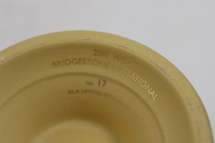 2010 WGC Bridgestone Inv. Contestant Ltd Ed Wedgwood Vase #17/120