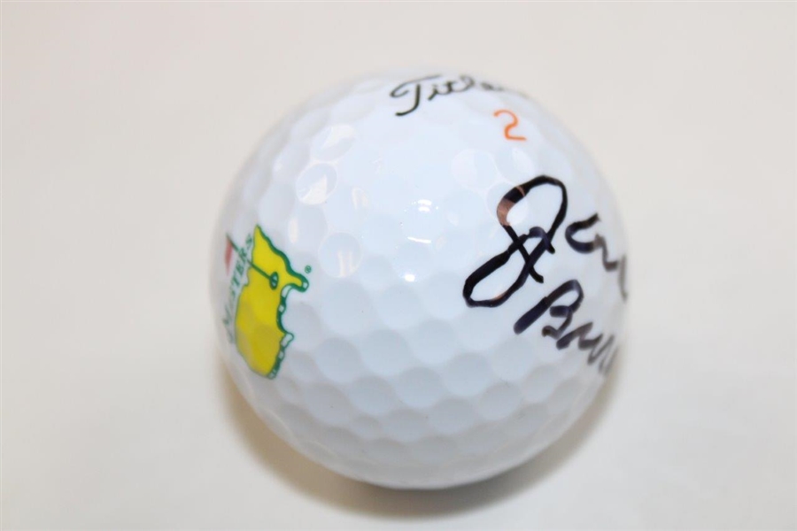 Jack Burke Signed Masters Golf Ball JSA #GG20619