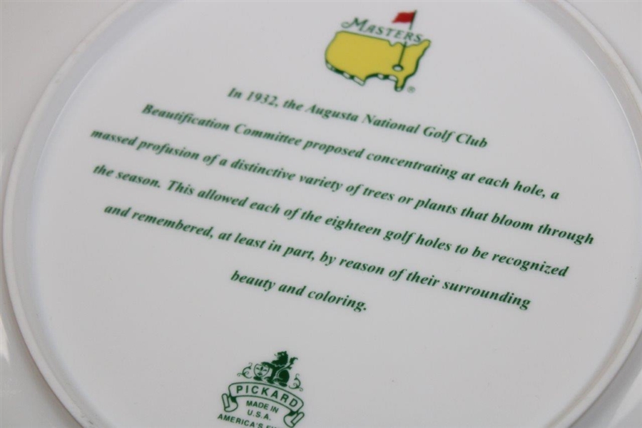 Masters Tournament Pickard Beautification Plate