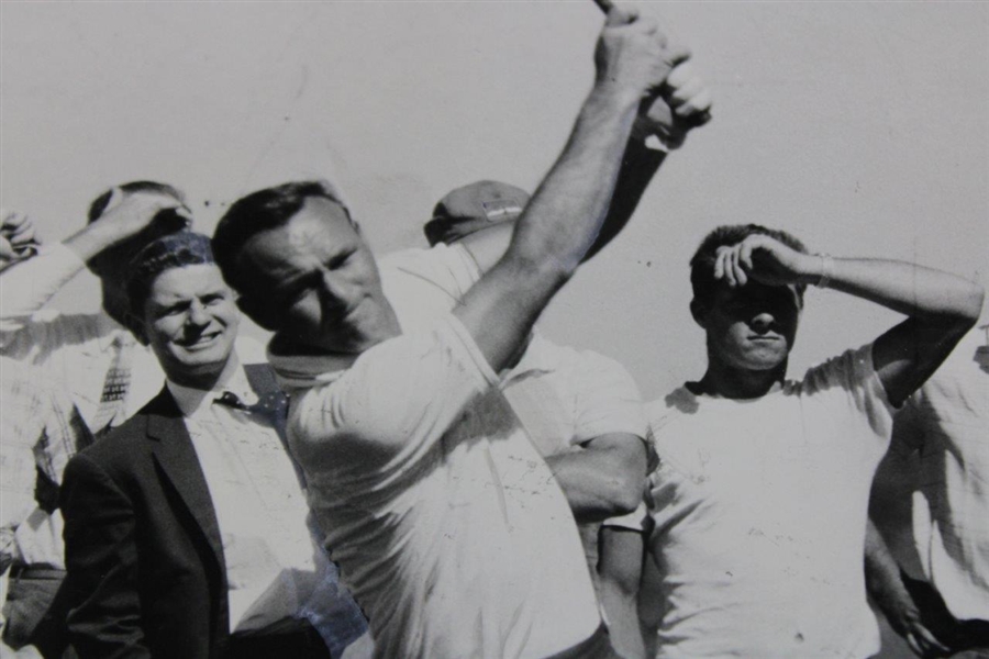 1964 Arnold Palmer Post-Swing Original Press Photo