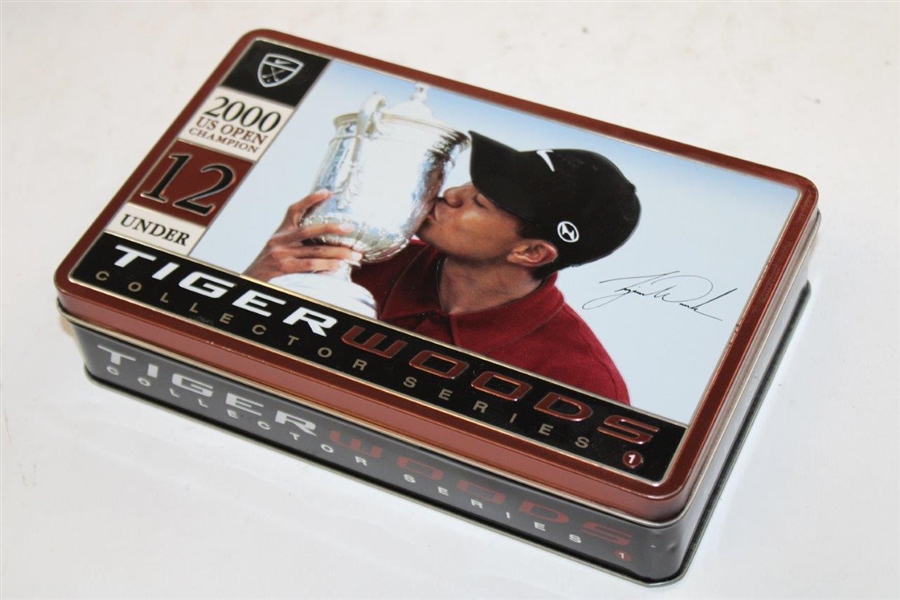 Tiger Woods 'Tiger Slam' Dozen Golf Balls in Tins - Complete Set of Four (4) 