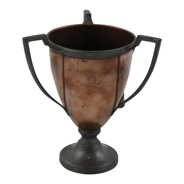1909 Copper Trophy Won by Georgia Edwards - October 16th