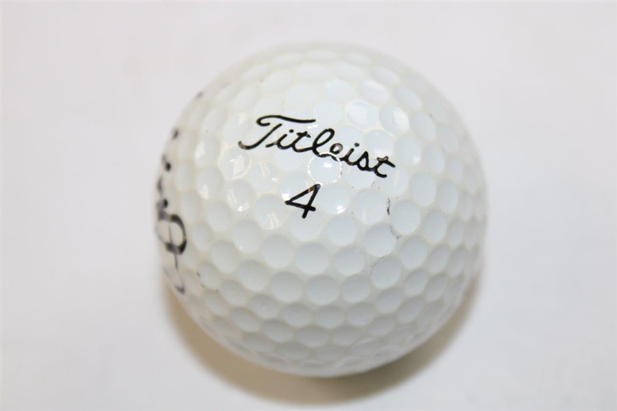 Joe Montana Signed Personal 'Super Joe 16' Logo Golf Ball JSA ALOA