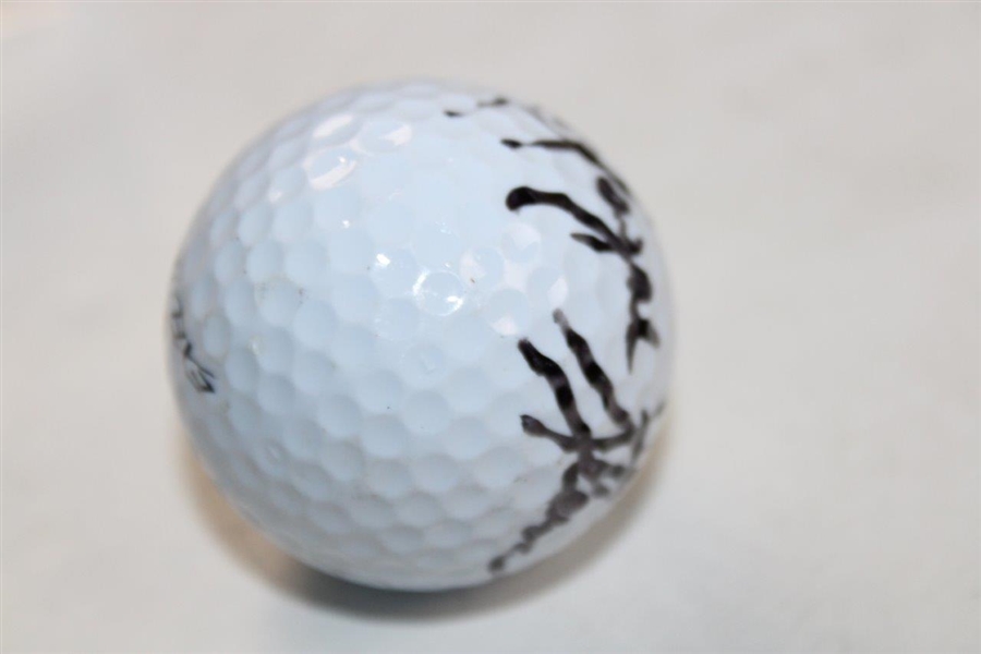 Payne Stewart Signed Executive Logo Golf Ball JSA ALOA