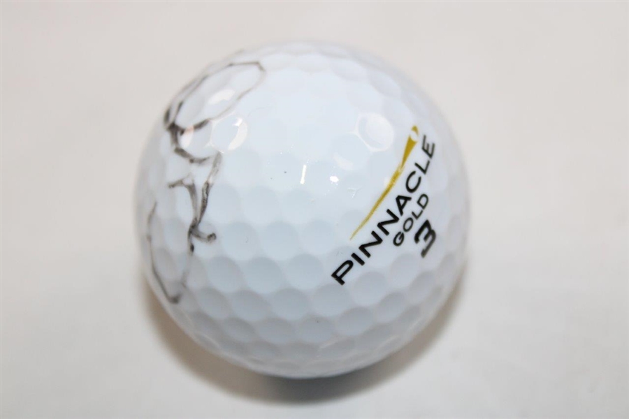 Rory McIlroy Signed Pinnacle Gold Logo Golf Ball w/Rookie Signature JSA ALOA