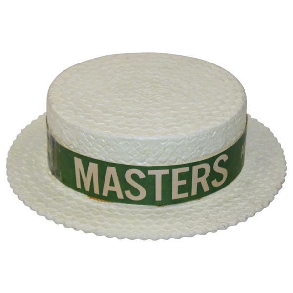 c.1960's Masters Tournament Augusta, Ga Green Band Styrofoam Hat