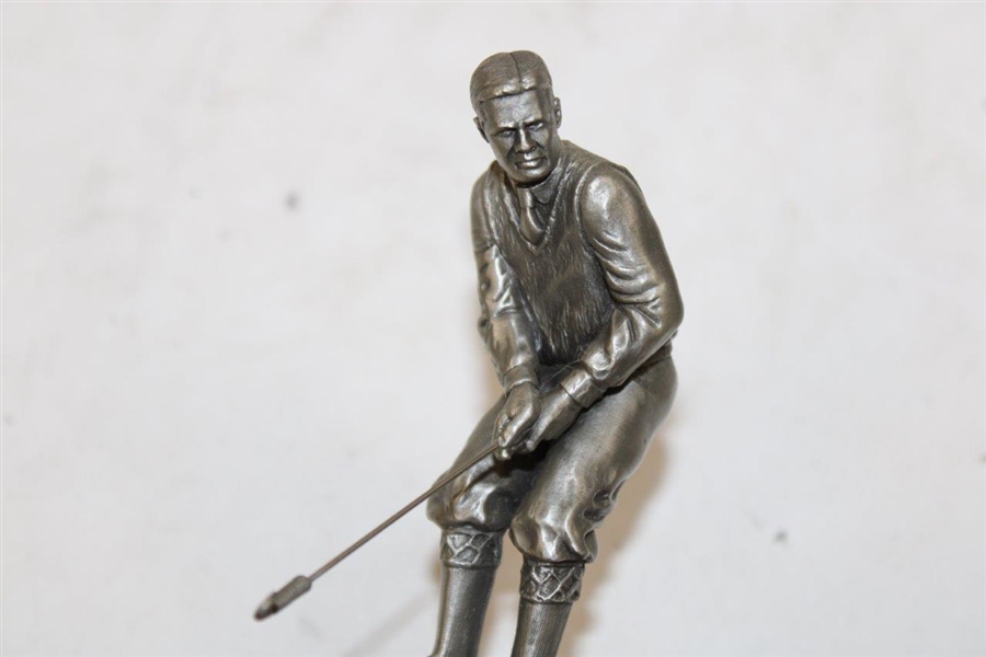 For The Match' Limited Edition 64/5000 Pewter/Wood Sculpture By Artist Michael Roche