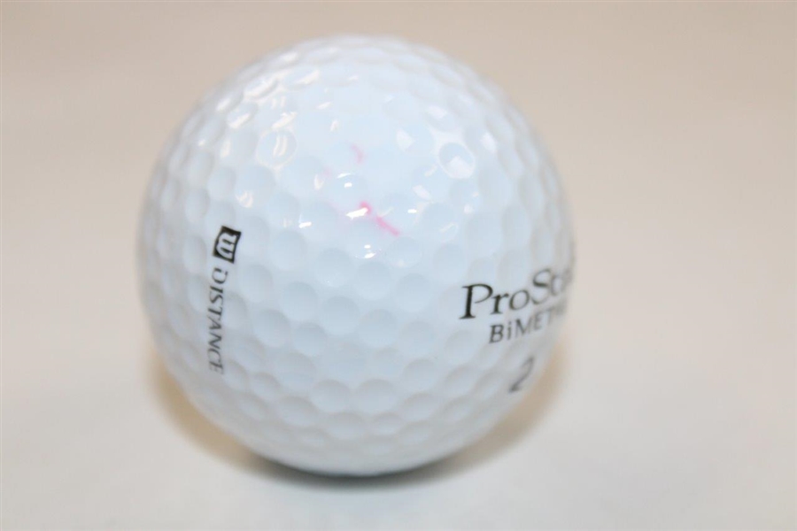 Charlie Sifford Signed Prostaff Bimetal 2 Logo Golf Ball JSA ALOA
