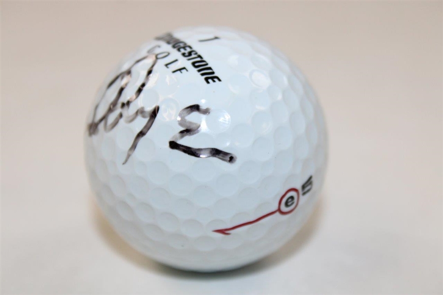 Pete Dye Signed Bridgestone E5 Logo Golf Ball JSA ALOA