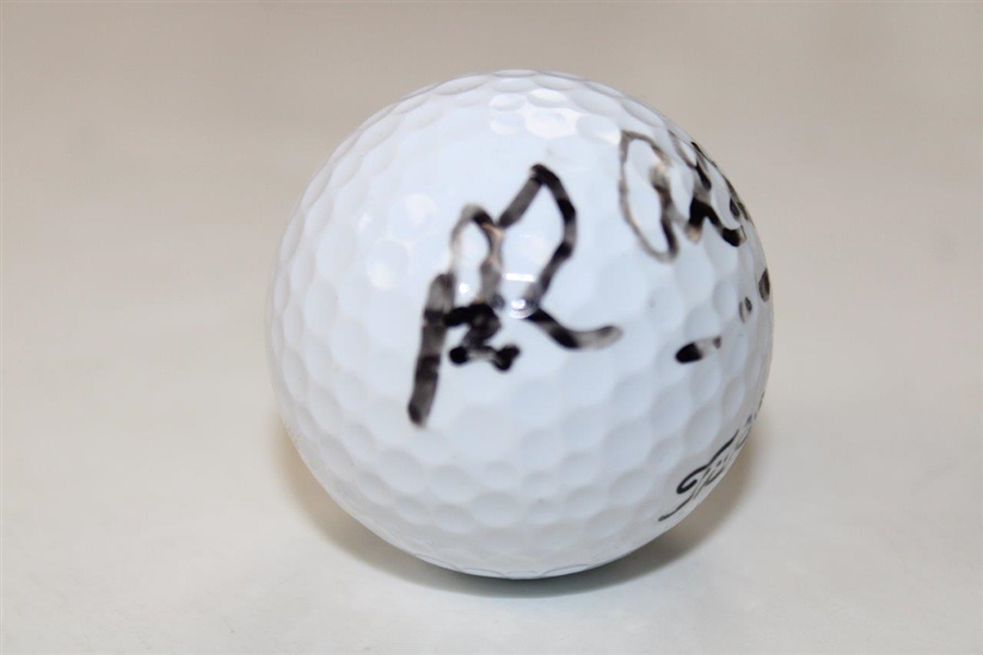 Peter Aliss Signed Titleist 4 Logo Golf Ball JSA ALOA