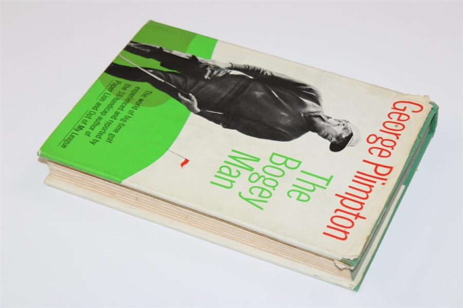 George Plimpton Signed 'The Bogey Man' First Edition Book JSA ALOA