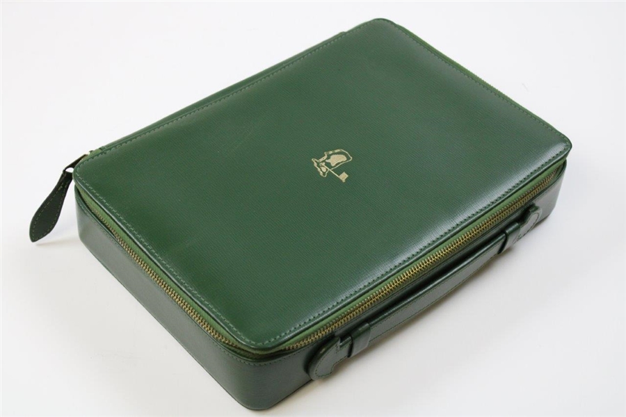 1969 Augusta National GC Masters Tournament Gifted Toiletries Case Gift w Card & Box