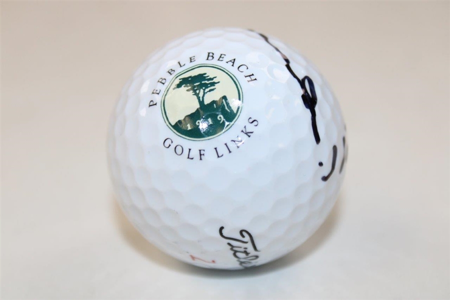 Roy Eric Cole Signed Pebble Beach Golf Ball JSA ALOA
