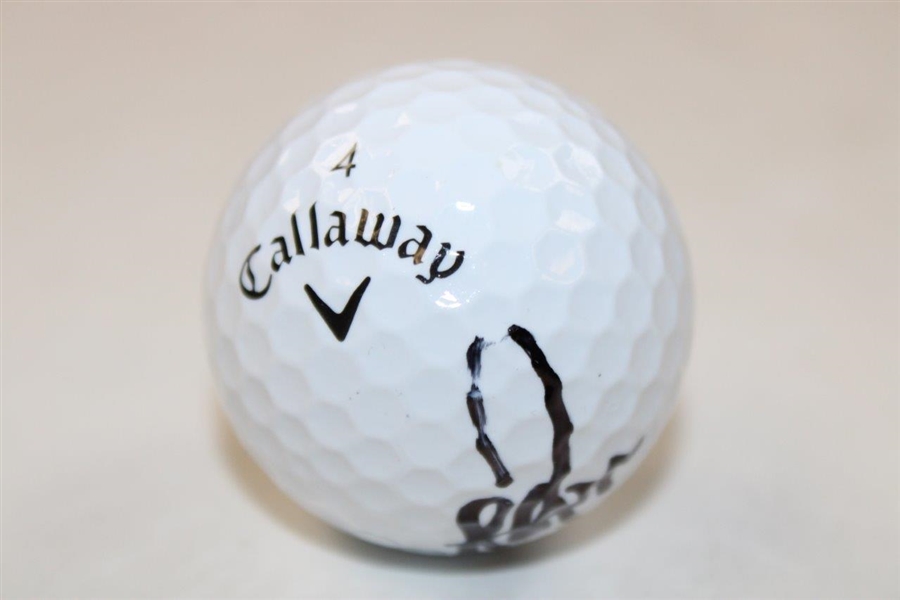 Justin Rose Signed Callaway Golf Ball JSA ALOA