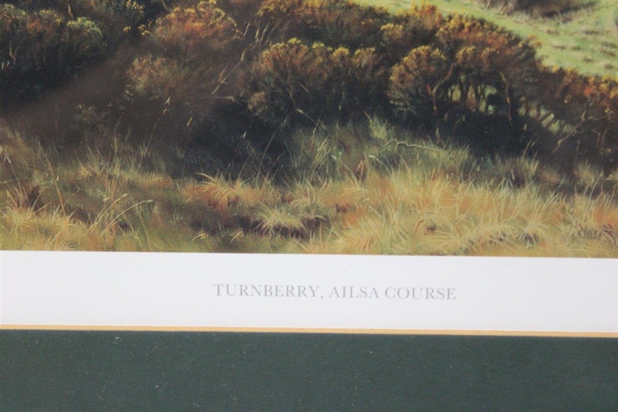 Graeme Baxter 'Turnberry, Ailsa Course' Print Signed by Artist - Framed