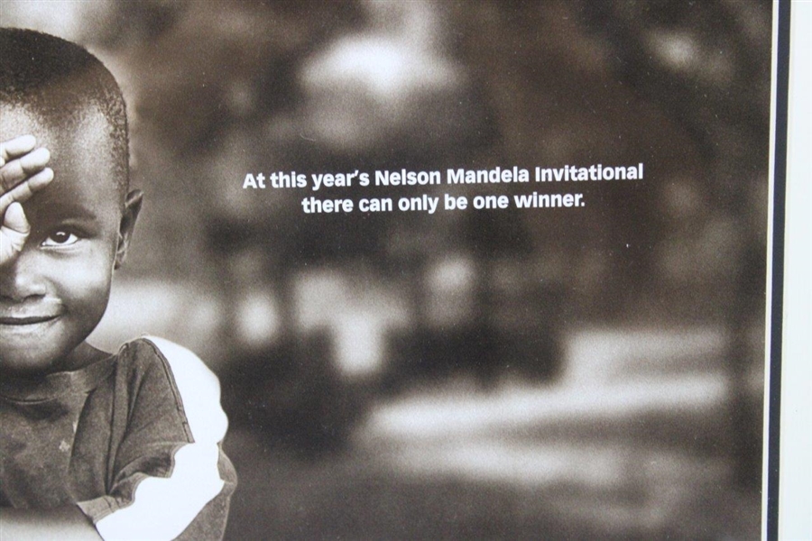 Nelson Mandella Invitational 'There Can Only Be One Winner' Display Ad - Framed