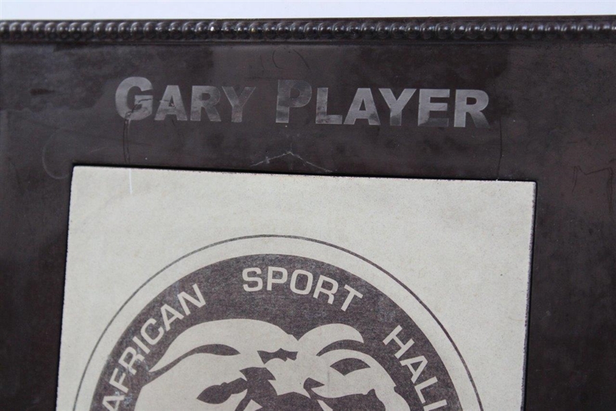 Gary Player SASHOF Golf Hall of Fame Class of 2006 - Framed