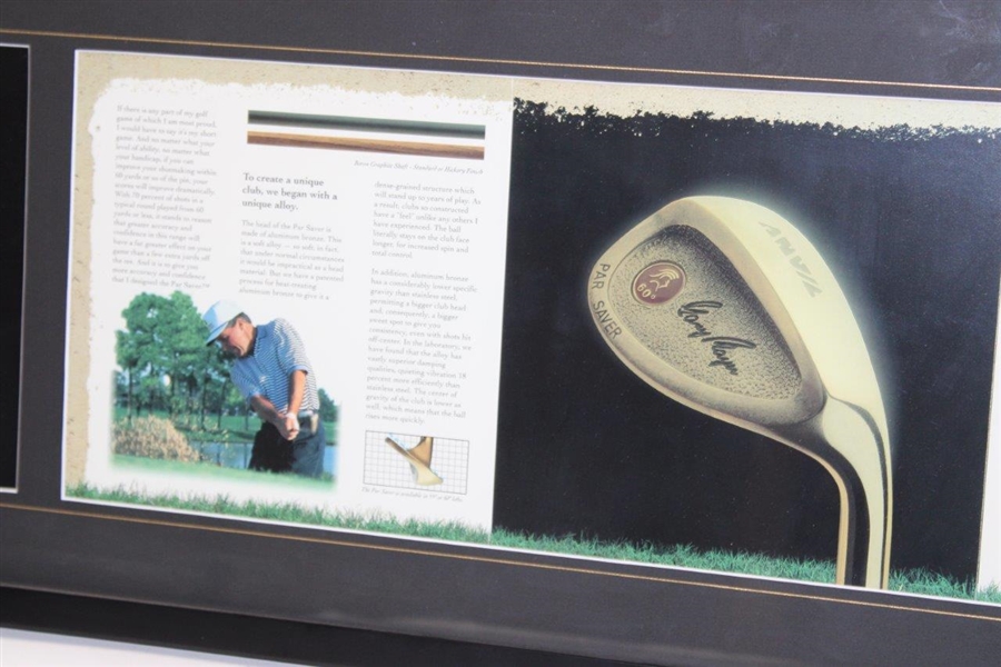 A Short Story by Gary Player' Par-Saver Sequence Display - Framed