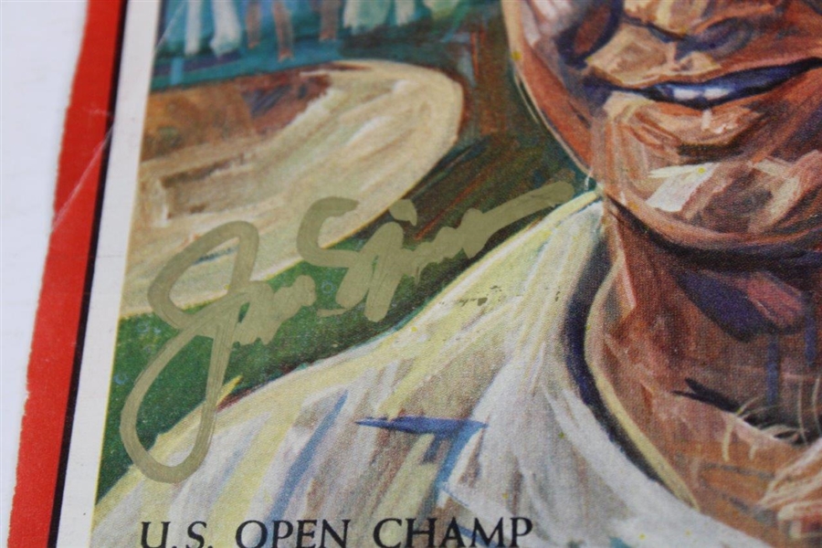 Jack Nicklaus Signed 1962 Time Us Open Champ Cover Only JSA ALOA