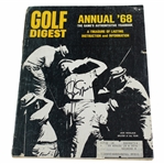 Jack Nicklaus Signed 1968 Golf Digest Annual Yearbook Magazine JSA ALOA