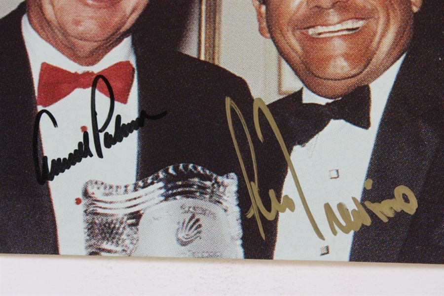 Arnold Palmer & Lee Trevino Signed Photo JSA ALOA