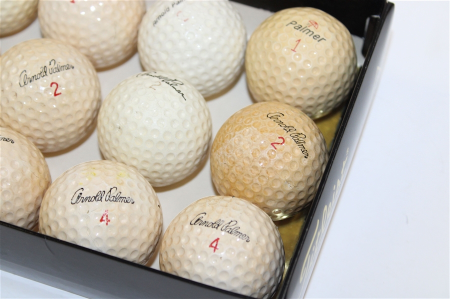 Dozen Arnold Palmer Logo Signature Golf Balls