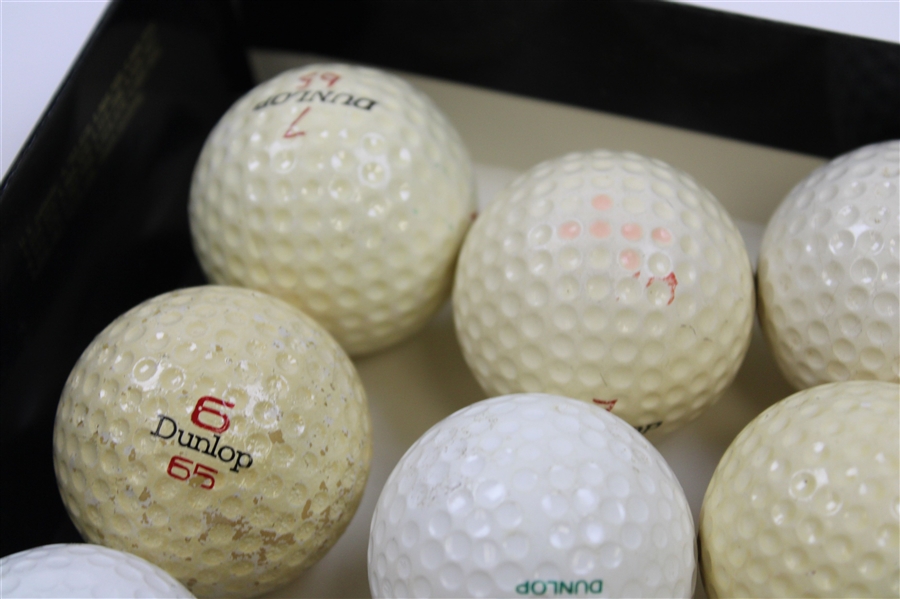 Dozen Vintage Dunlop Golf Balls