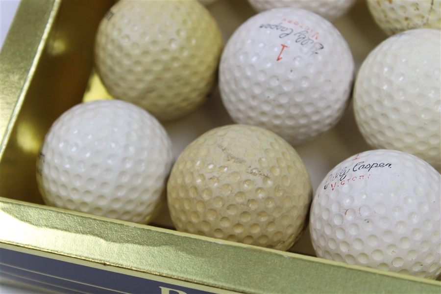 Dozen Billy Casper Logo Signature Golf Balls