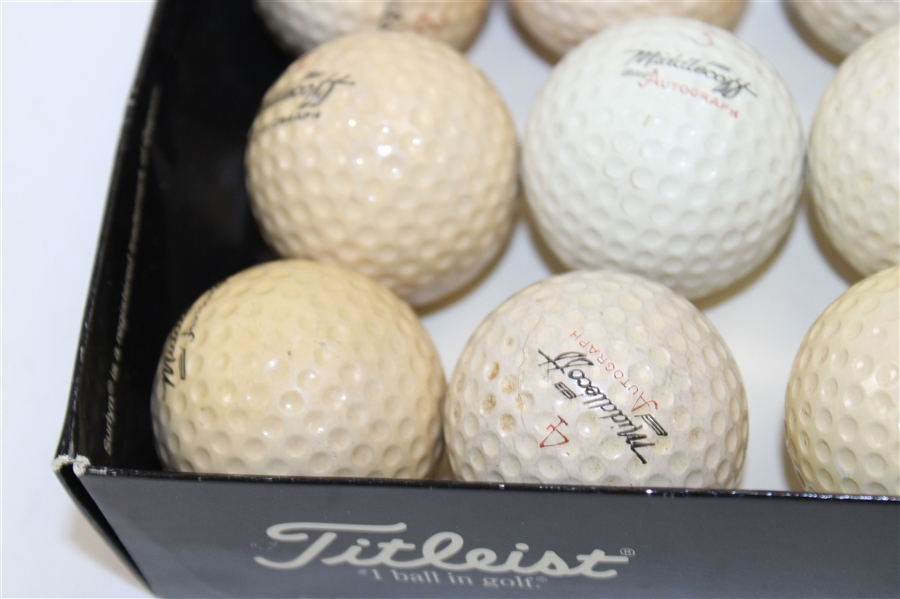 Dozen Cary Middlecoff Logo Signature Golf Balls