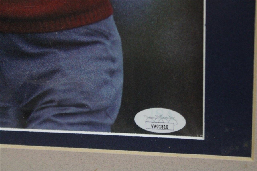 Gerald Ford Signed Presidential Red Sweater Magazine Page - Framed JSA #VV01810