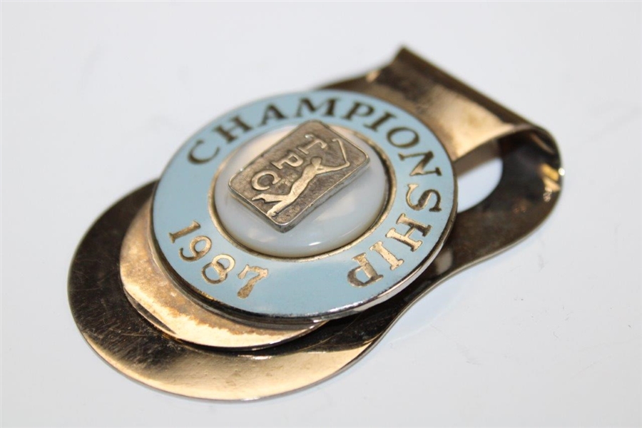 1987 The Players Championship at TPC Sawgrass Contestant Badge/Clip